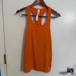 NWT Lululemon Swifty Tech Racerback Tank 2.0 Hip Length Orange Flash - 6